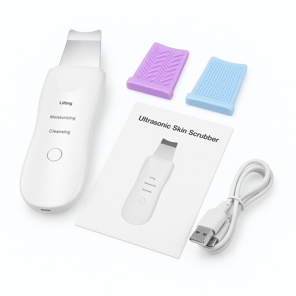 ✨ Espátula Peeling Ultrasónico Facial – Limpia, Reafirma y Deja tu Piel Como Nueva